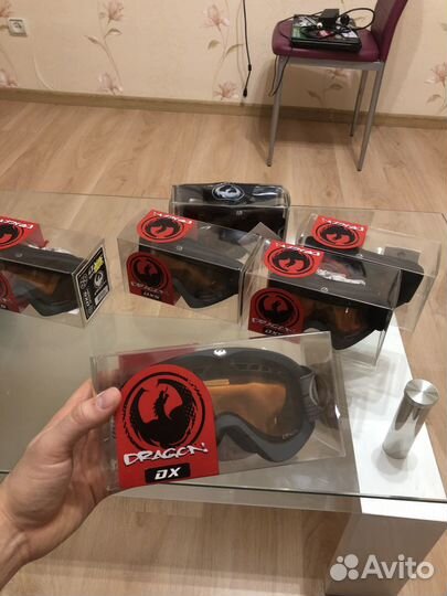 Детская маска для сноуборда dragon dxs