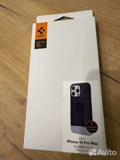 Чехол для iPhone 15 Pro Max Spigen Classic C1