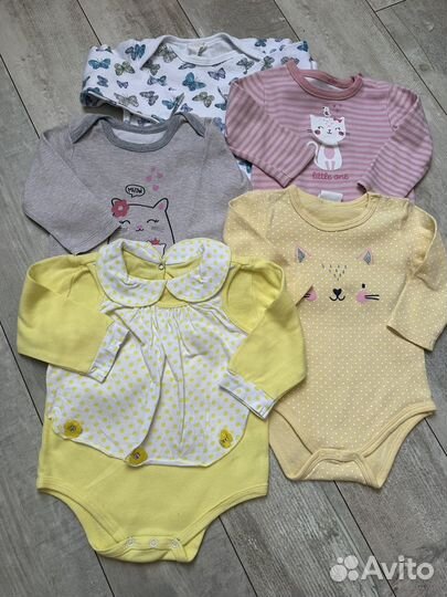 Вещи на девочку 62-80