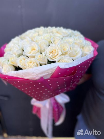 Розы свежие букет цветов доставка