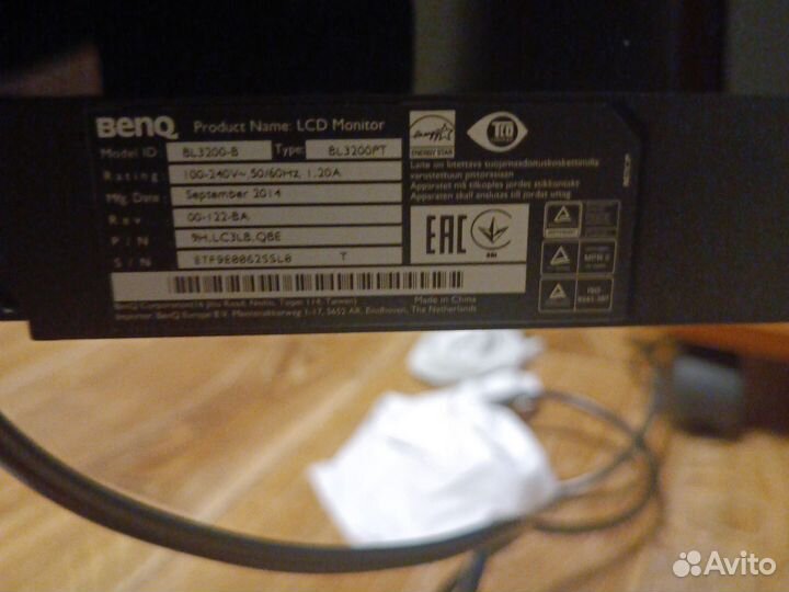 Монитор benq bl2420pt для пк