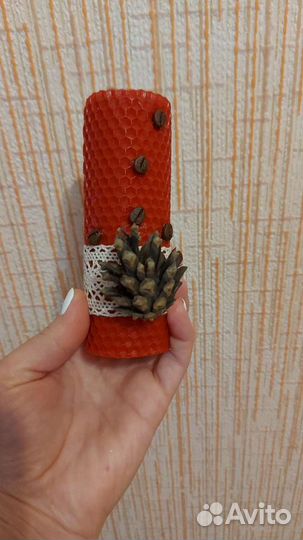 Свечи из натуральной пчелиной вощины