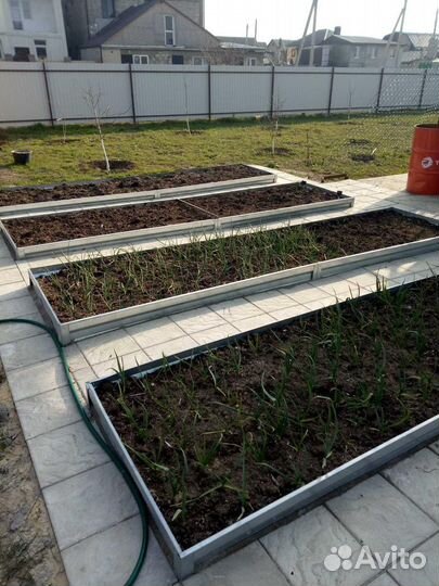 Оцинкованные грядки