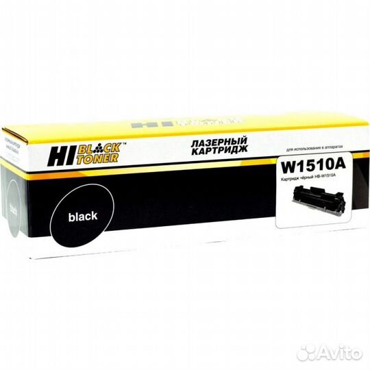 Vt-82285, Картридж Hi-Black W1510A HP LJ Pro 4003dw/4003dn/MFP 4103fdw/4103fdn, 3,05K без чипа
