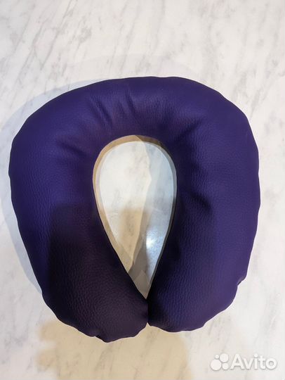 Подушка для лица рогалик на массажный стол