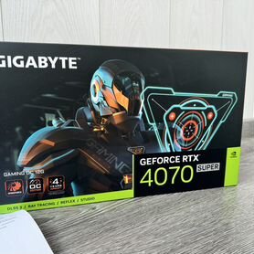 Видеокарта Gigabyte RTX 4070 super gaming OC