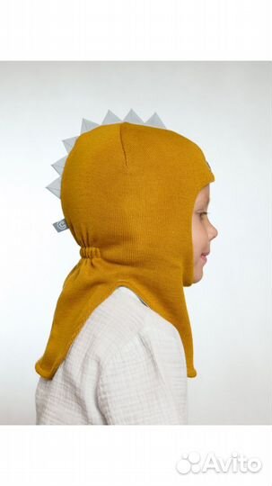 Шапка-шлем детская зимняя Sokoke дракоша