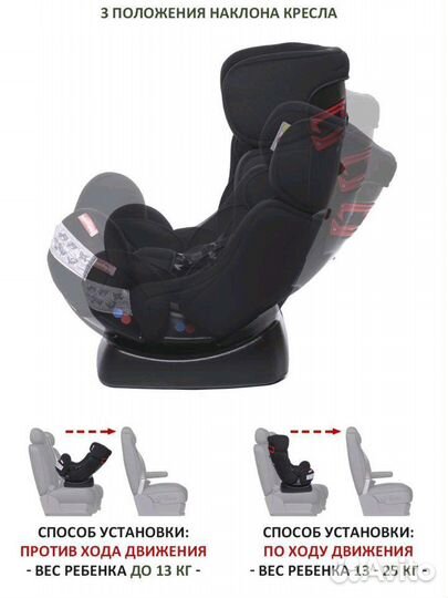 Новое детское автомобильное кресло автокресло 0-36