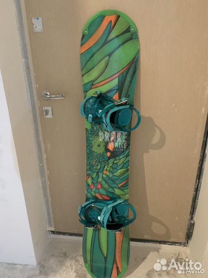 Сноуборд Drake Venice + крепления Ride