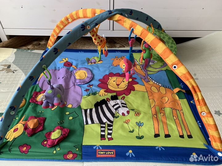 Развивающий коврик tiny love африка