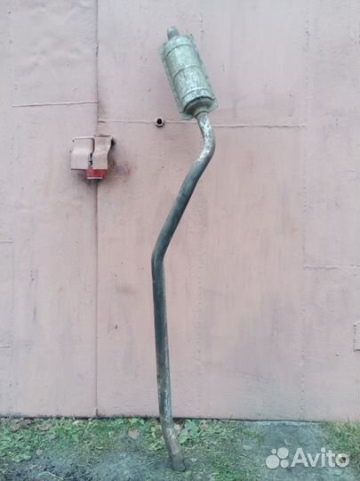 Выхлопная труба, глушитель