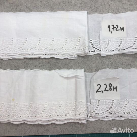 Советское шитье кружево ленты