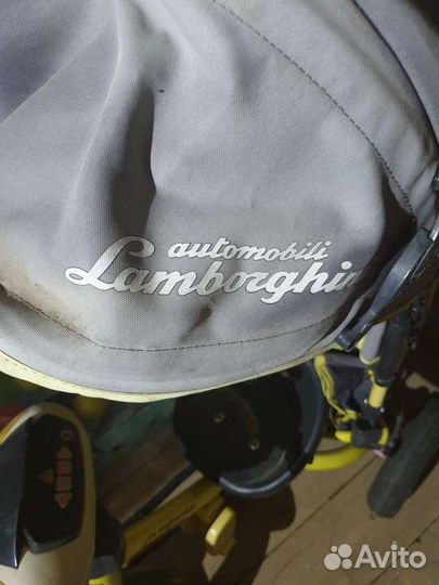 Детский трехколесный велосипед lamborghini