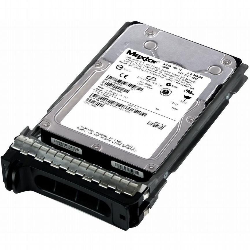 [T4363] Жесткий Диск Dell 146gb U320scsi 3.5" Hdd T4363