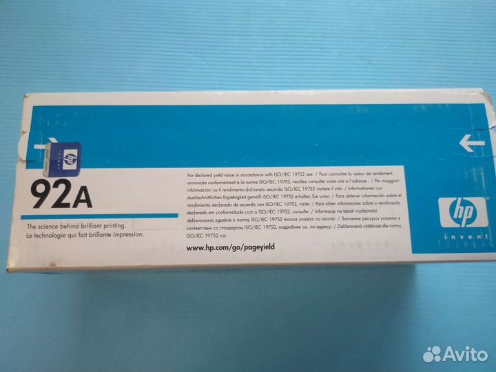 Картридж hp c4092a 92A