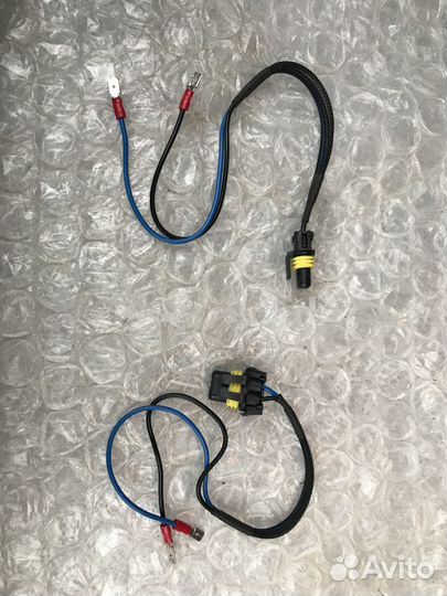 Штекер ремонтный лампы H8, H11, H27, H9, HB3, HB4