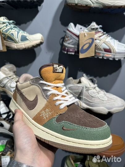 Кроссовки Nike air jordan 1 low voodoo