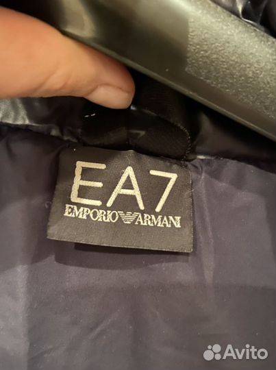 Пуховое пальто Emporio Armani