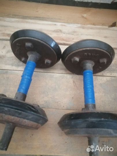 Гантели 10 кг бу