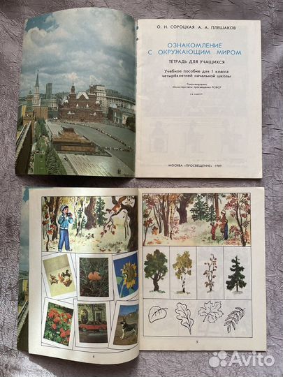 Окружающий мир 1 класс Плешаков 1989
