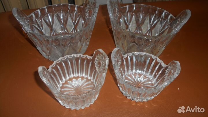 Хрустальные салатники 