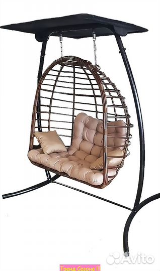 Кресло подвесное Беатрис 2 двойное арт.NEW-7036/20