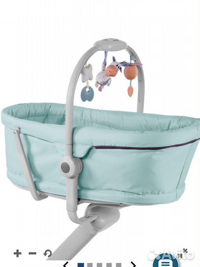 Кроватка стульчик chicco baby hug 4-1