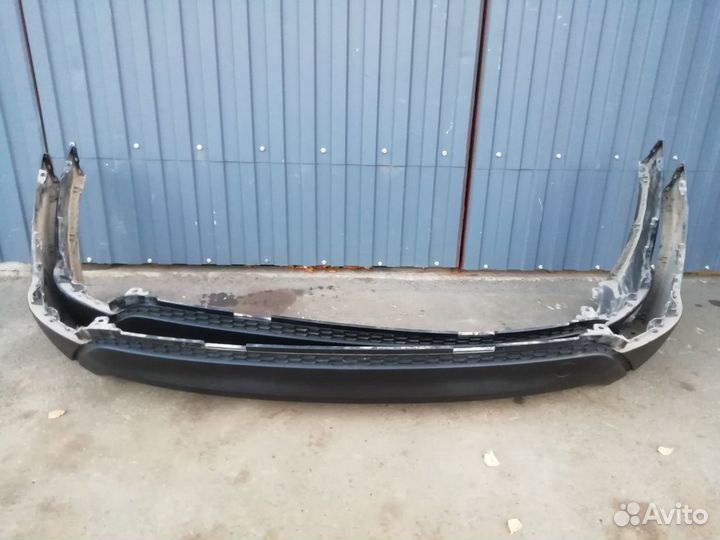 Hyundai Tucson 15-18 г Юбка заднего бампера