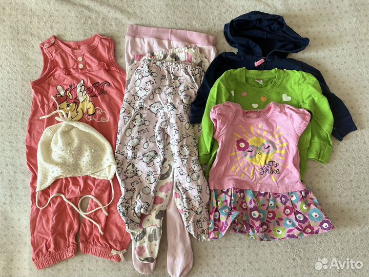 Вещи пакетом на девочку