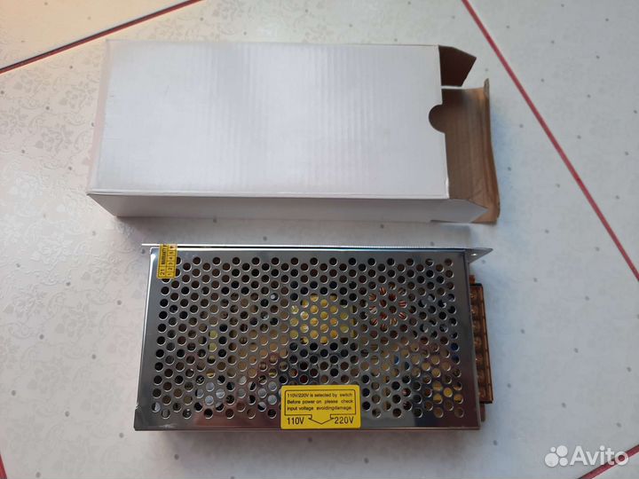 Блок питания 12в 120 Вт 10A новые 24v/6a