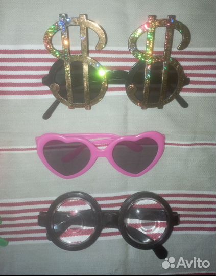 Очки солнечные детские разные