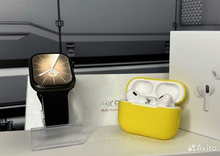 Комплект для парня Apple Watch 9 + Airpods