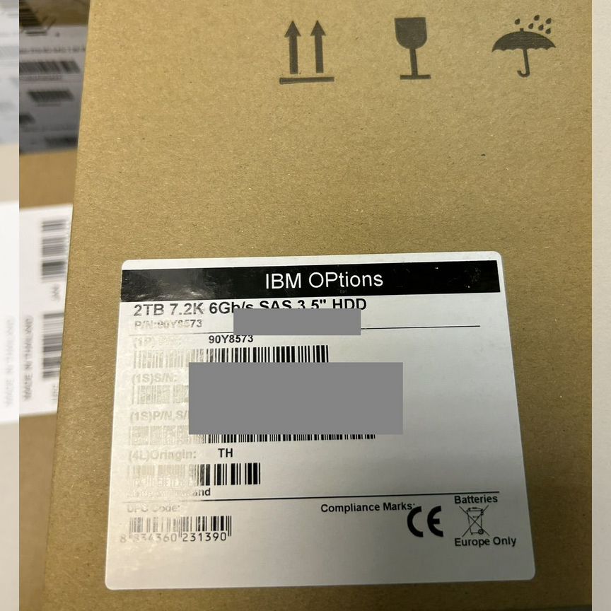 [90Y8572] Жесткий Диск Ibm 2tb 3.590y8573 90y8576