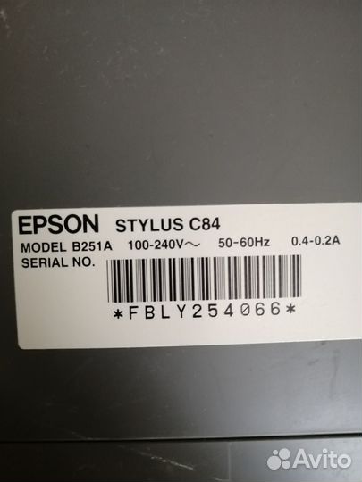 Принтер epson