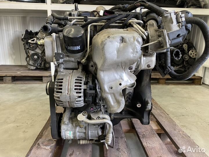 Двигатель Skoda 1.2 TSI CBZ в сборе с навесным