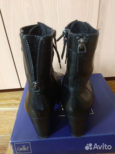 Ботинки женские, натуральная кожа, размер 40