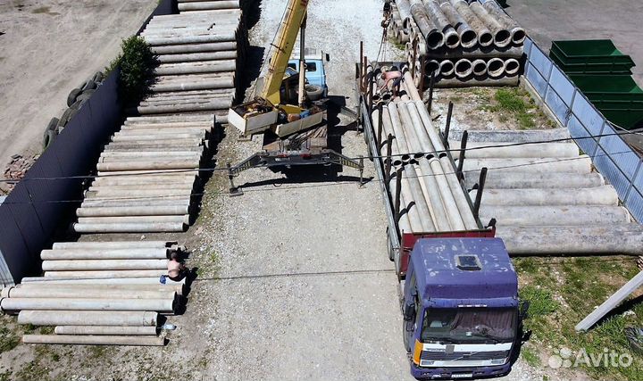 Трубы асбоцементные 300 мм длина 5 метров б/у