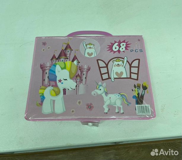 Набор для детского творчества в кейсе Единорог