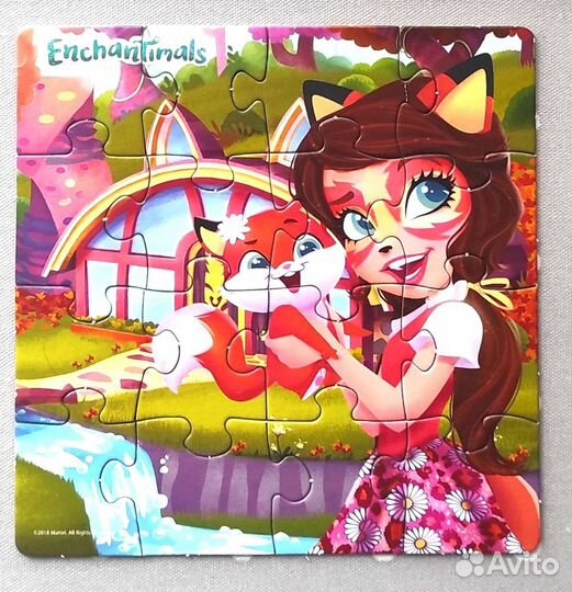 Детские игрушки пазлы энчантималс