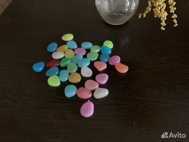 Камушки светящиеся для аквариума