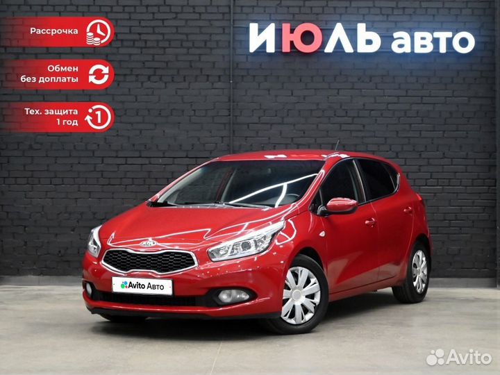 Kia Ceed 1.6 AT, 2013, 204 538 км