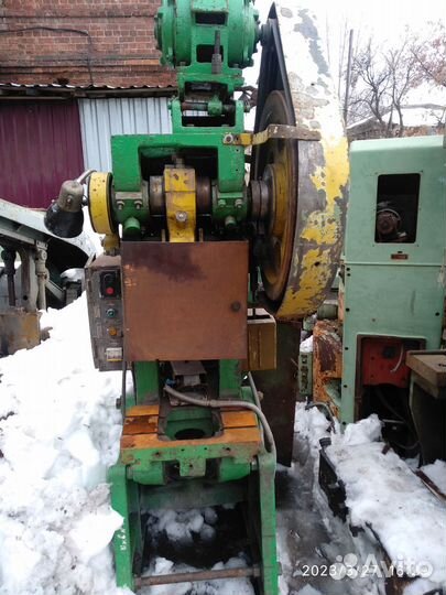 Кривошипные пресса усилием 16 тонн