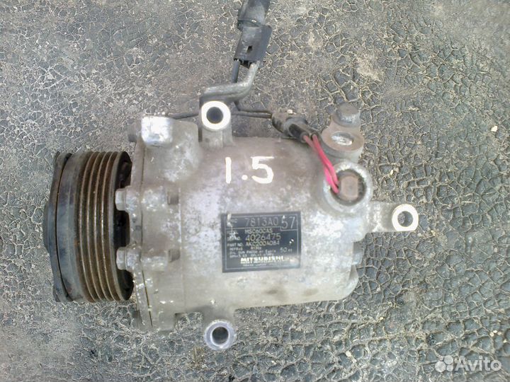 Компрессор кондиционера Мицубиси Лансер 10 1.5-1.6