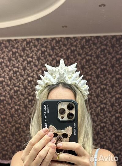 Корона из раковин, морской звезды