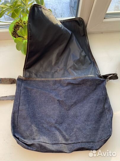 Сумка джинсовая