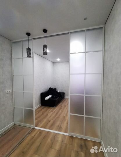 Перегородка раздвижная межкомнатная № 4022