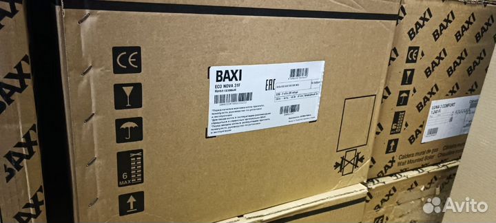 Котел Газовый Baxi Eco Nova 31F двухконт. закр.кам