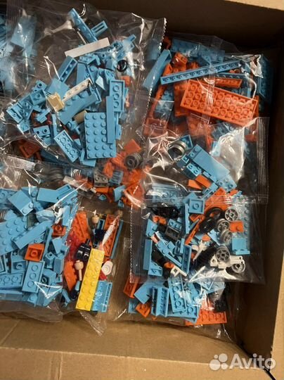 Lego автогонки Sluban новый