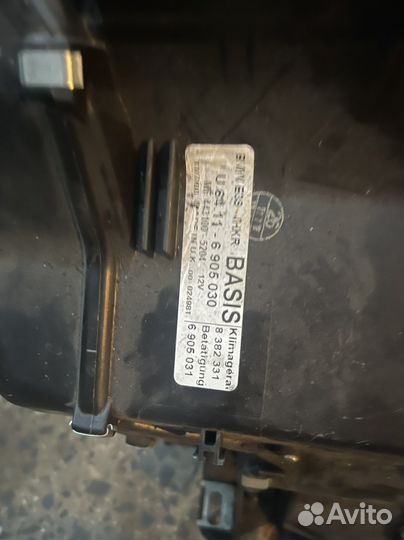 Печка в сборе бмв Е39 рест от 2000 года