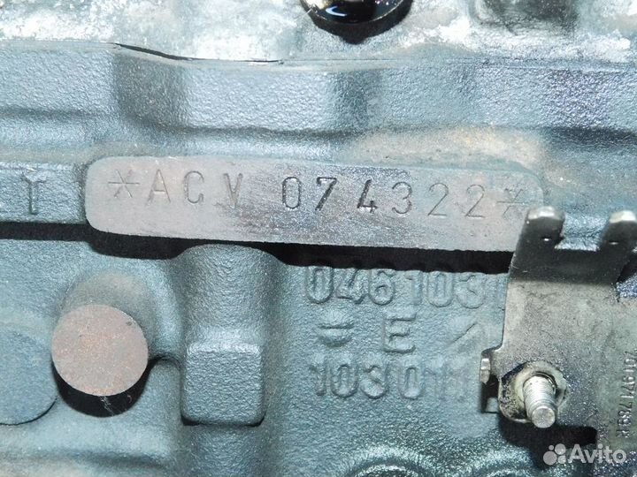 Двигатель VW транспортер т4 2,5 ACV